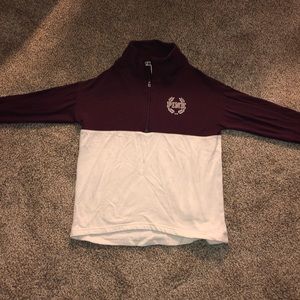 Victoria’s Secret/Pink half zip hoodie